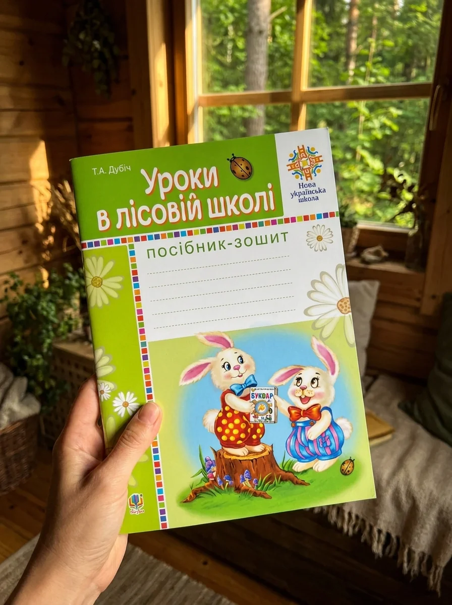 Уроки в лісовій школі. Посібник-зошит — Дитяча література