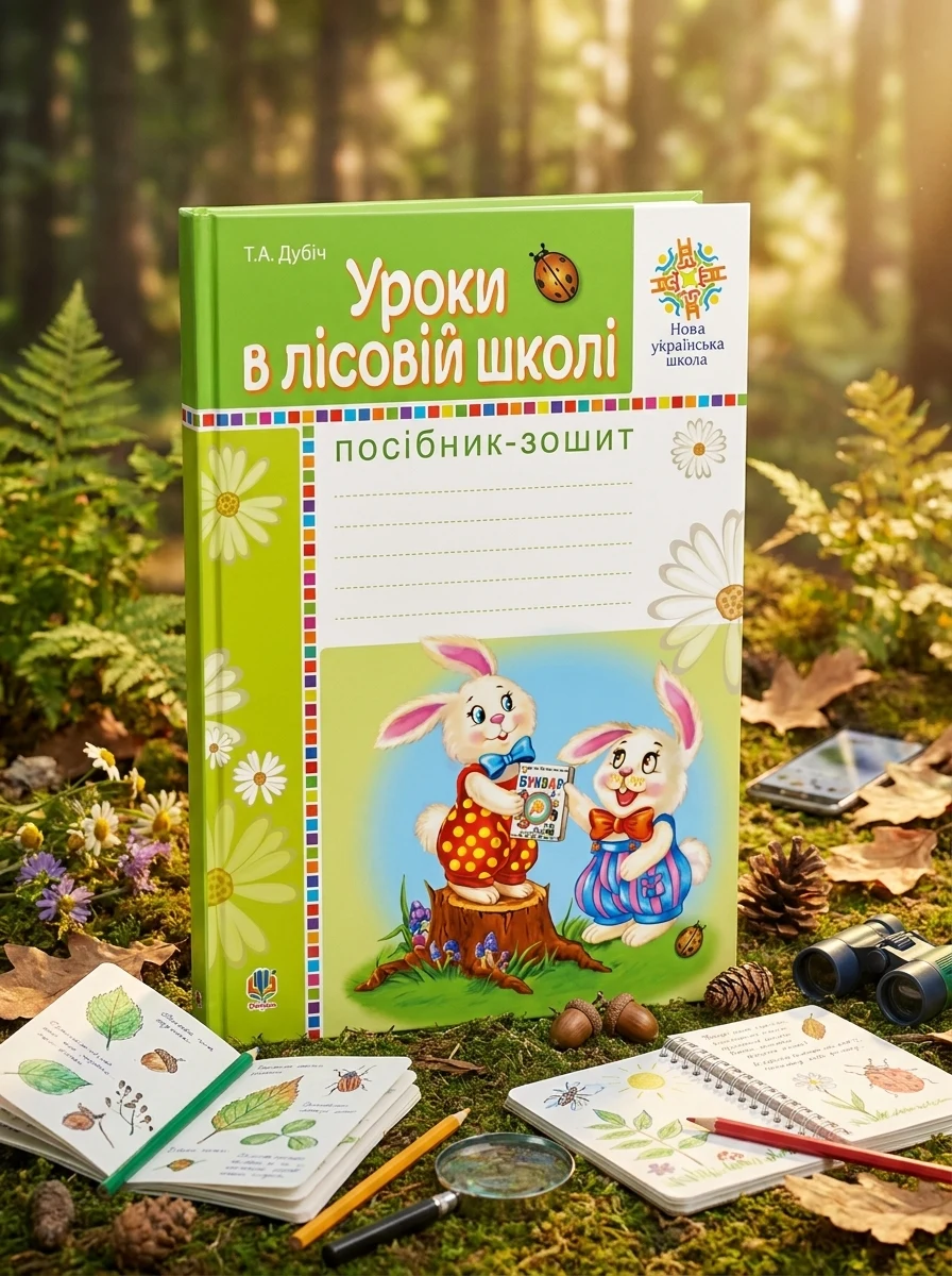 Уроки в лісовій школі. Посібник-зошит — Дитяча література