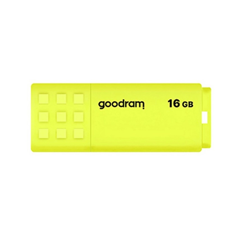 USB флеш накопичувач 16Gb GOODRAM UME2 16GB Жовтий (UME2-0160Y0R11)