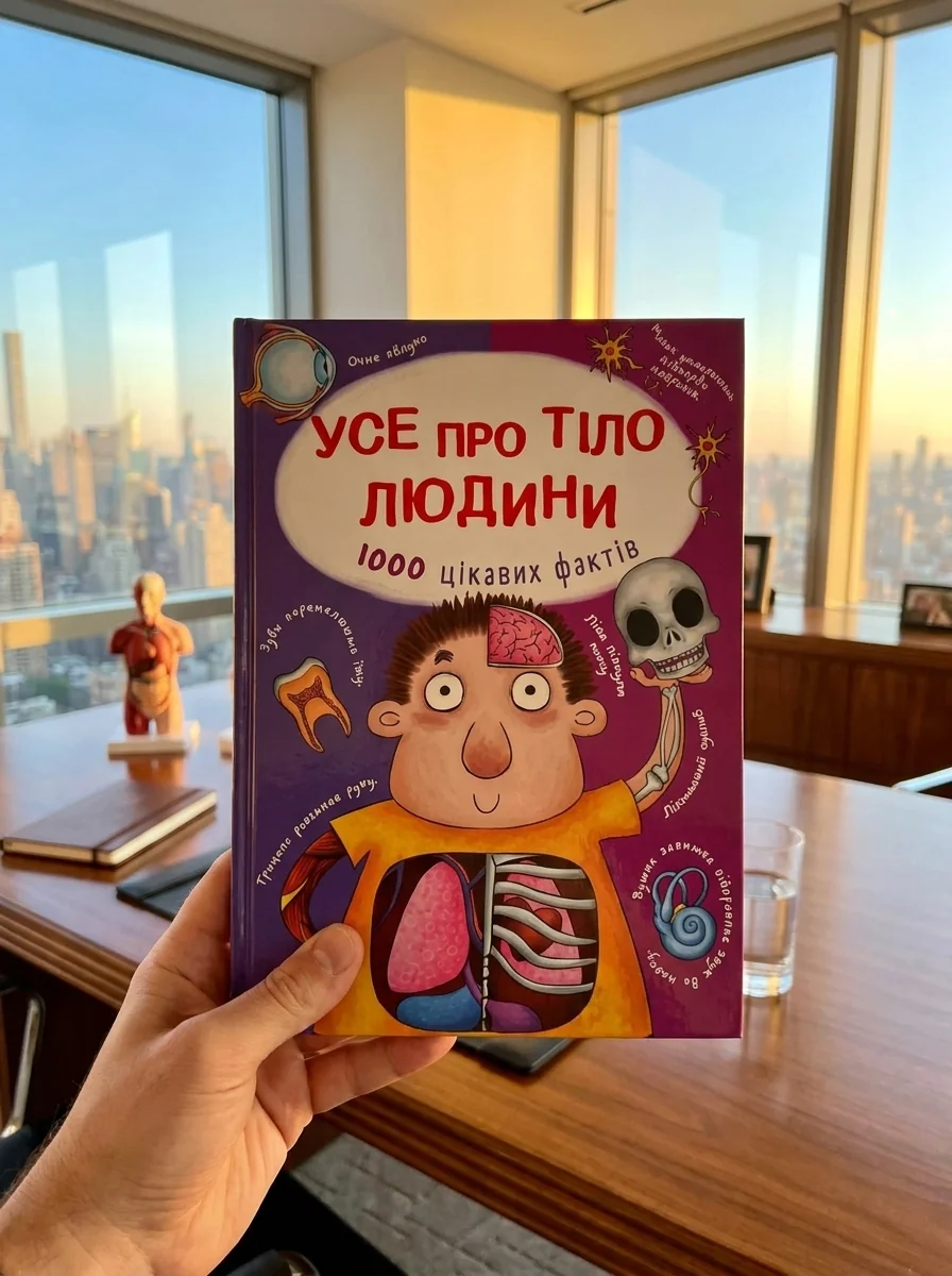 Усе про тіло людини. 100 цікавих фактів — Котка А., обкладинка