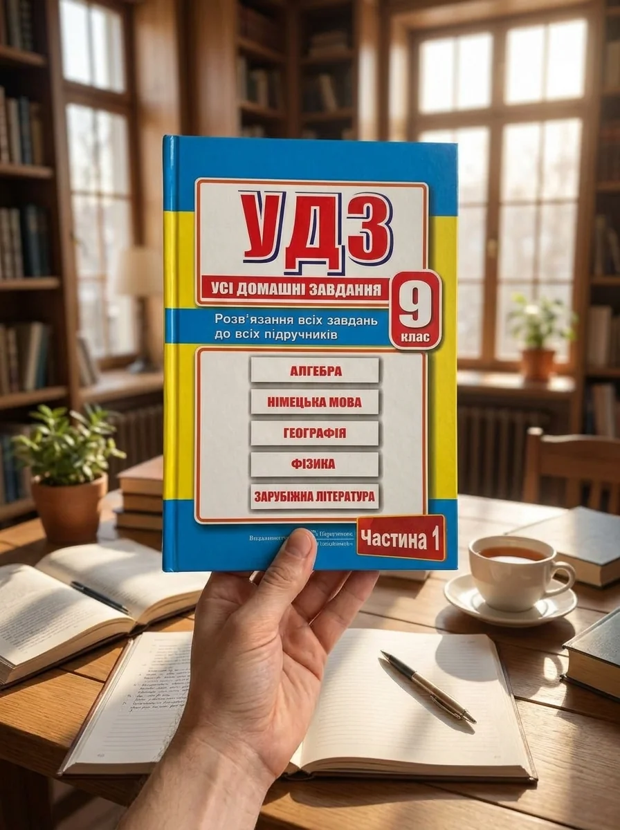 Усі домашні завдання. 9 клас. Частина 1 — Гап´юк Г., обкладинка
