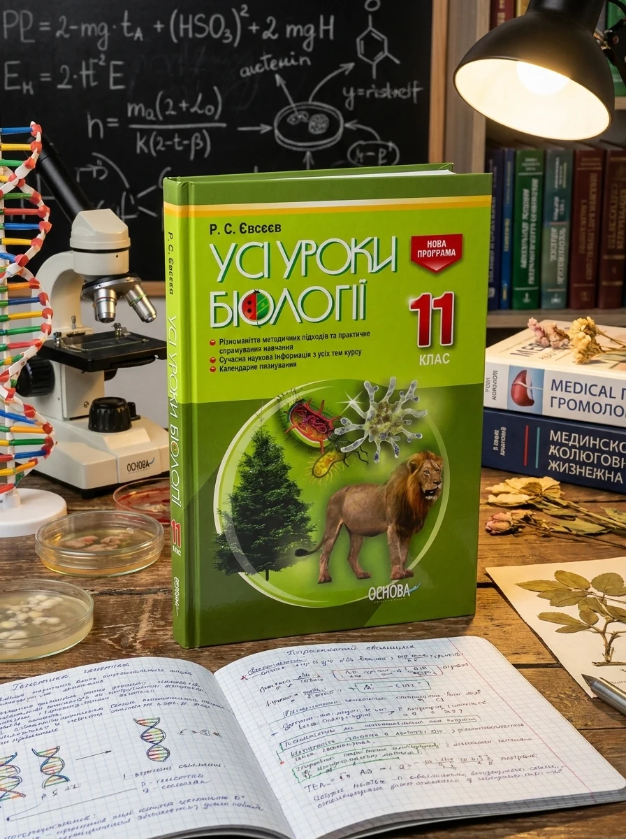 Усі уроки біології. 11 клас