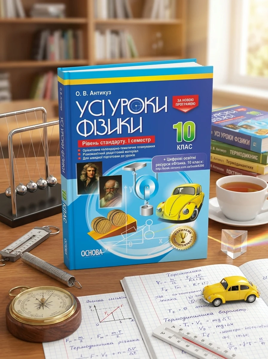 Усі уроки Фізики. 10 клас. 1 семестр. Рівень стандарту