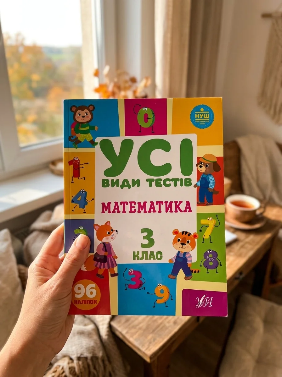 Усі види тестів. Математика. 3 клас — Книги зі шкільної програми