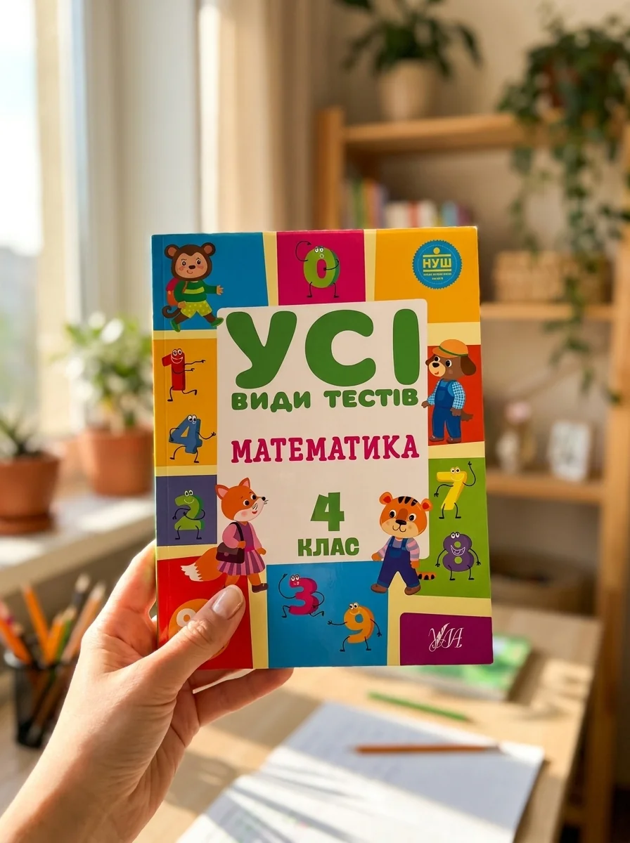 Усі види тестів. Математика. 4 клас — Книги для школи