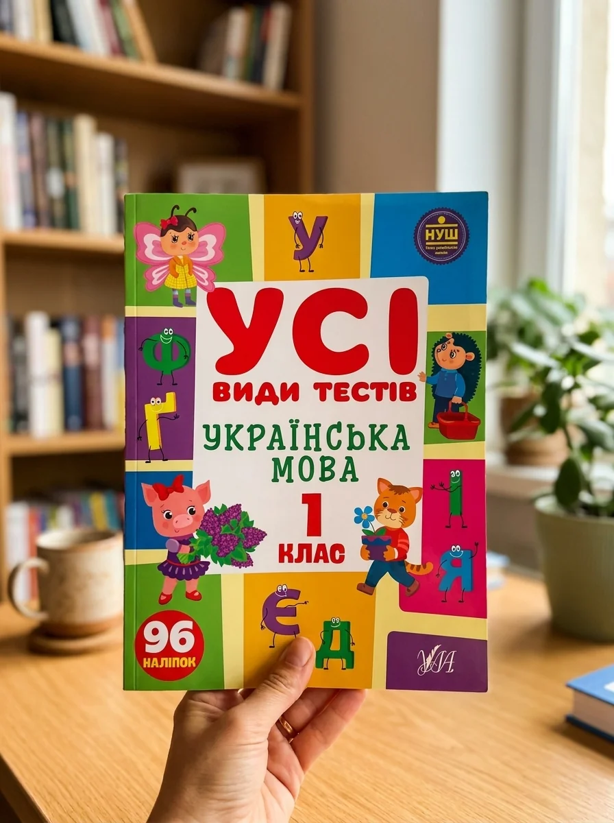Усі види тестів. Українська мова. 1 клас — фото 2