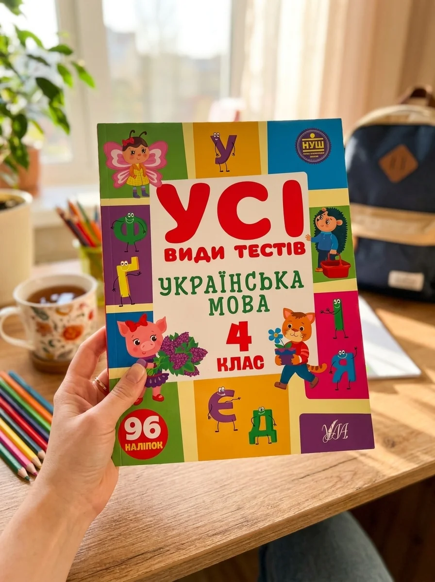 Усі види тестів. Українська мова. 4 клас — фото 2