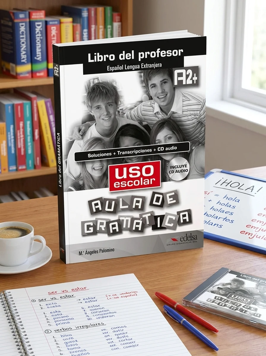 Uso escolar aula de gramatica A2+. Libro del profesor — Вивчення мов