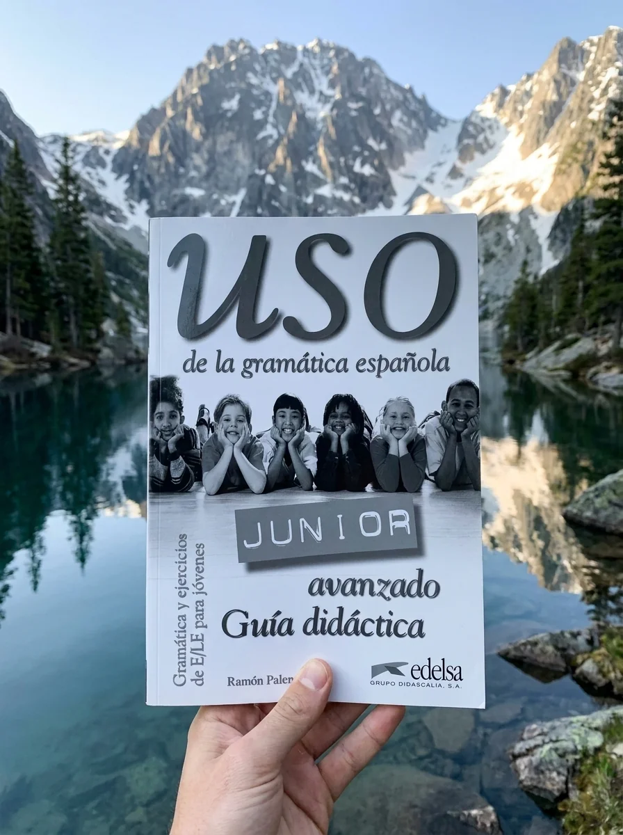 Uso Gramatica Junior avanzado. Guia didactica — Рамон Паленсія, обкладинка