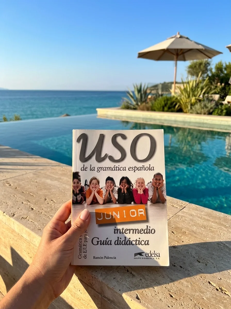 Uso Gramatica Junior intermedio. Guia didactica — Рамон Паленсія, обкладинка