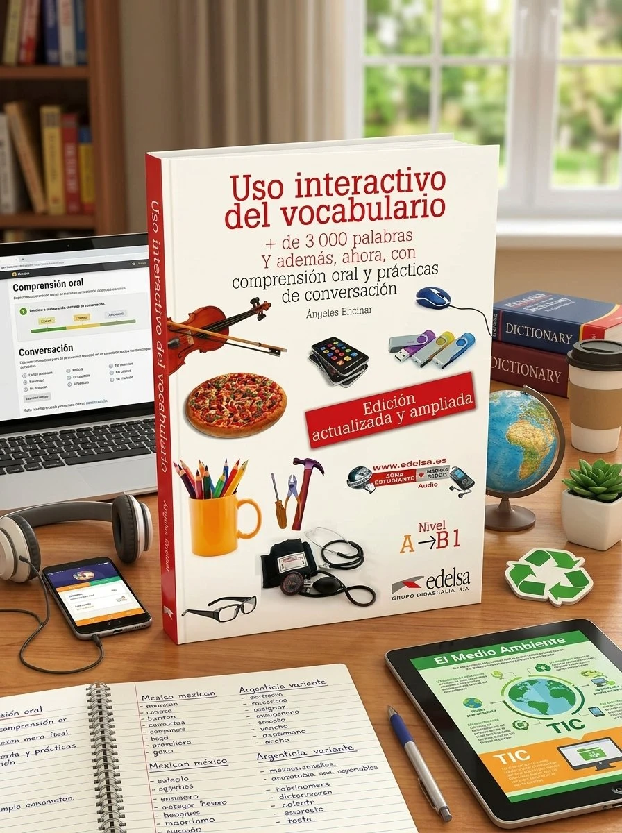 USO Interactivo Del Vocabulario A1-B1 Libro. Edicion actualizada y amliada — Angeles Encinar, фото 2