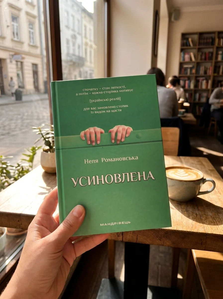 Усиновлена. Книжка роздумів і мотивацій — Романовська Неля, обкладинка