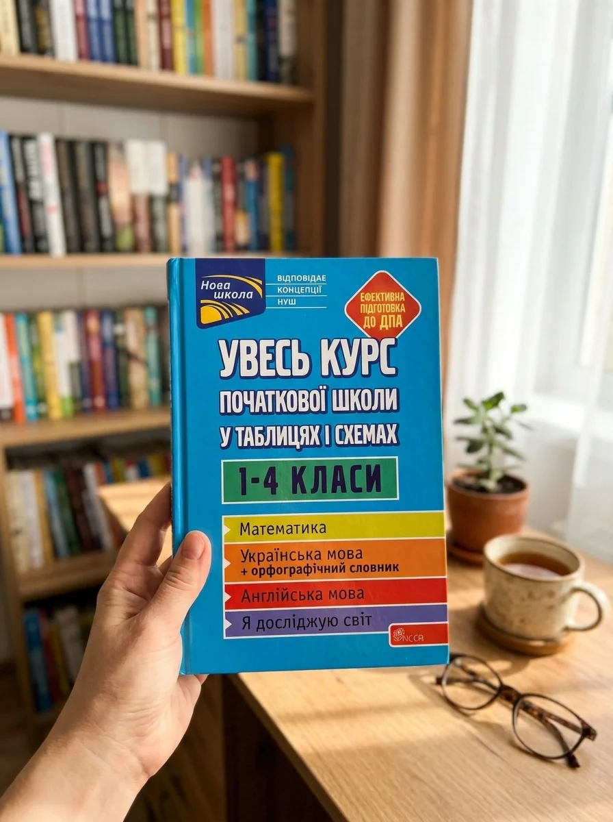 Увесь курс початкової школи у таблицях і схемах. 1-4 класи — Ольга Жукова, обкладинка