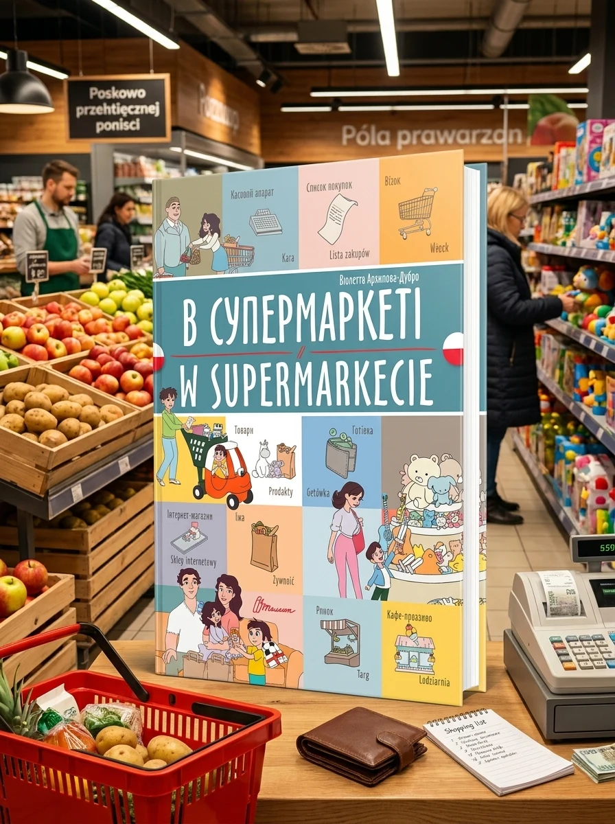 В супермаркеті. W supermarkecie. Українсько-польська — Вивчення мов