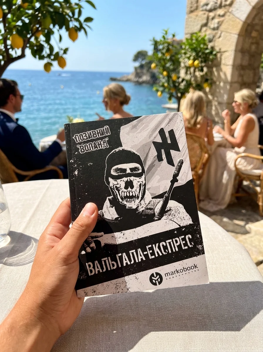 Вальгала Експрес — Позивний Воланд, обкладинка