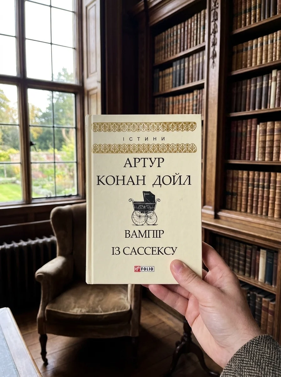 Вампір із Сассексу — Артур Конан Дойл, обкладинка