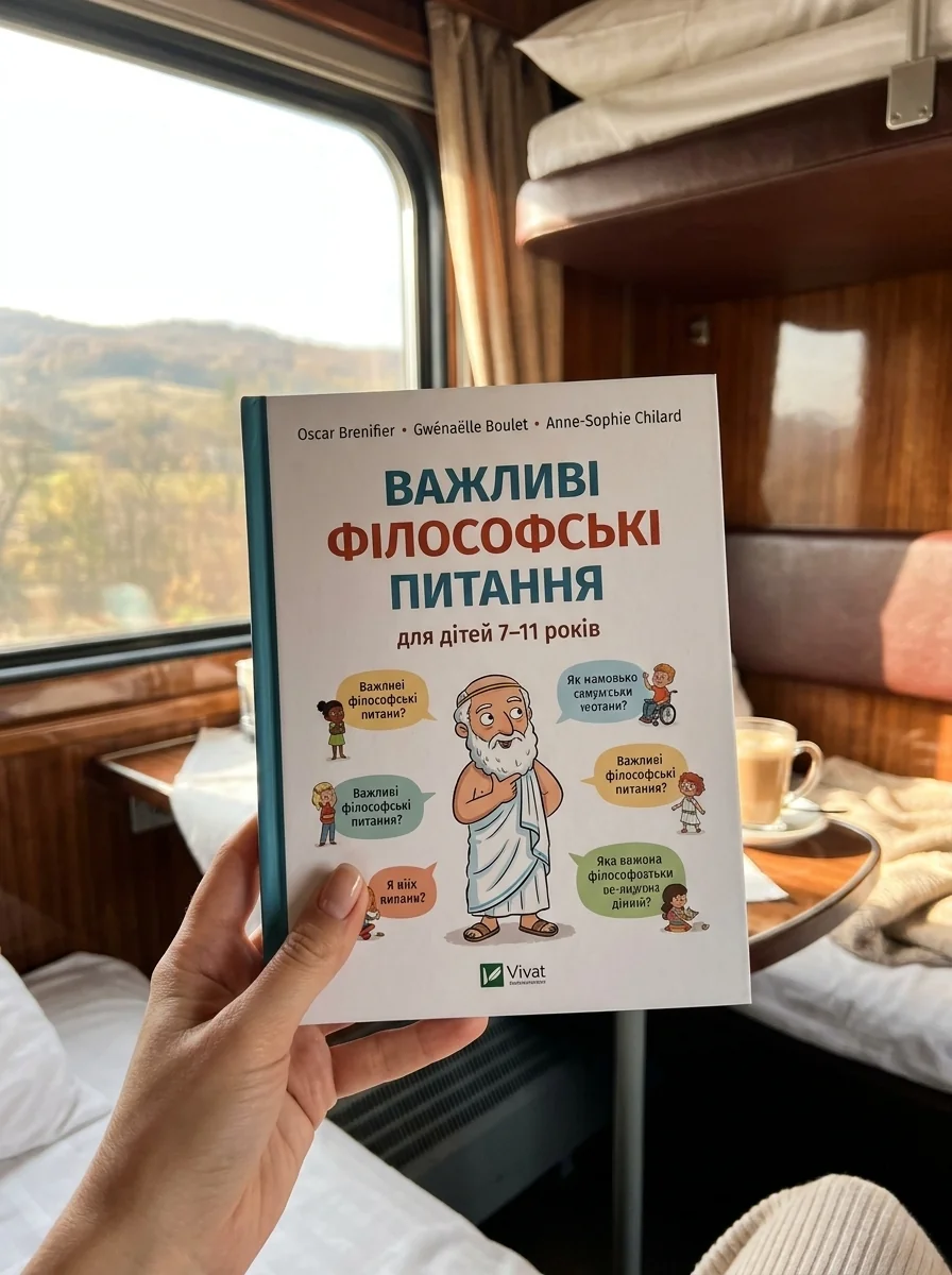 Важливі філософські питання для дітей 7-11 років | купити книгу онлайн