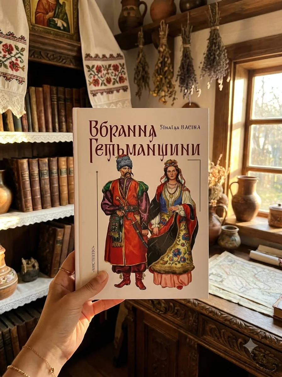 Вбрання Гетьманщини — Зінаїда Васіна, обкладинка
