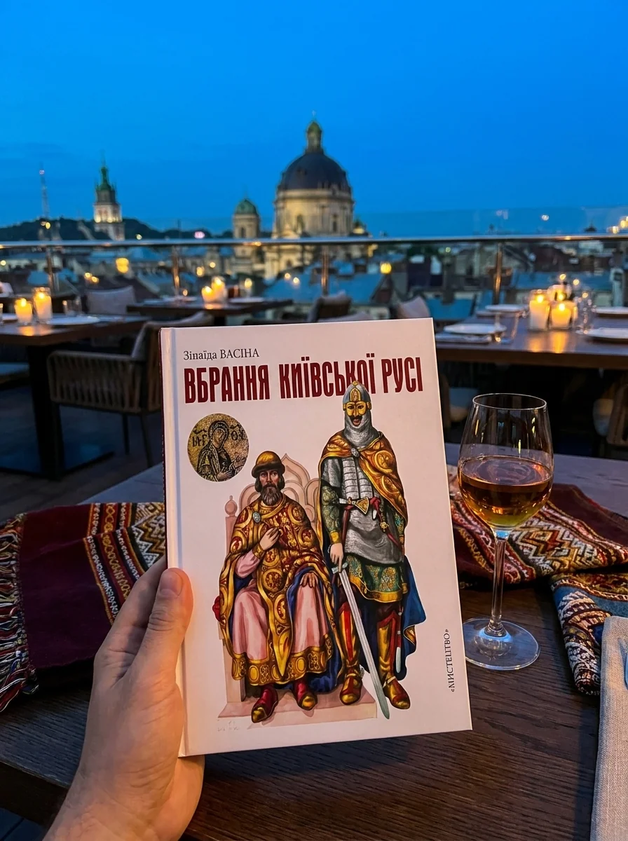 Вбрання Київської Русі — Зінаїда Васіна, обкладинка