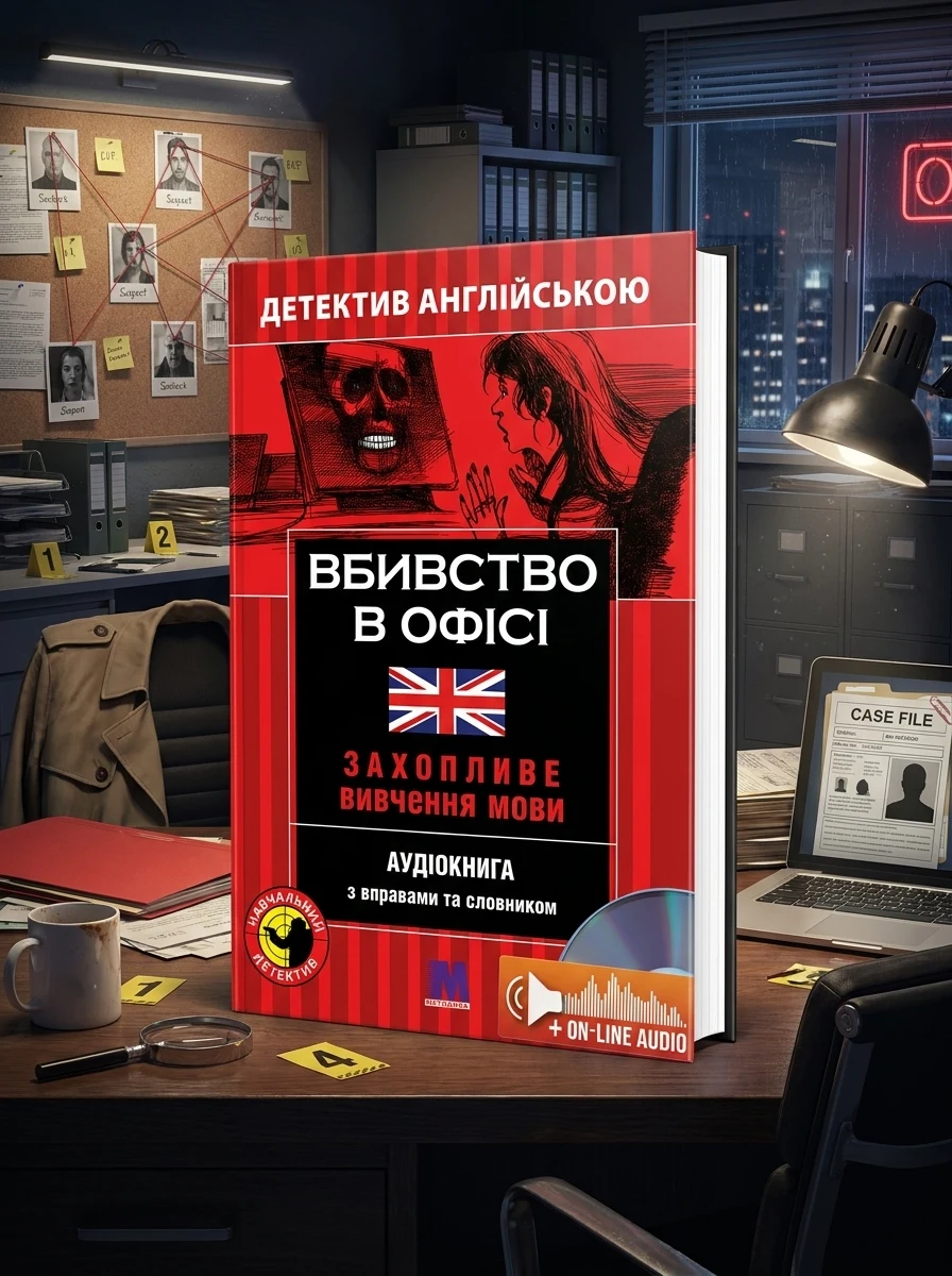 Вбивство в офісі. Навчальний детектив англійською мовою — Вивчення мов