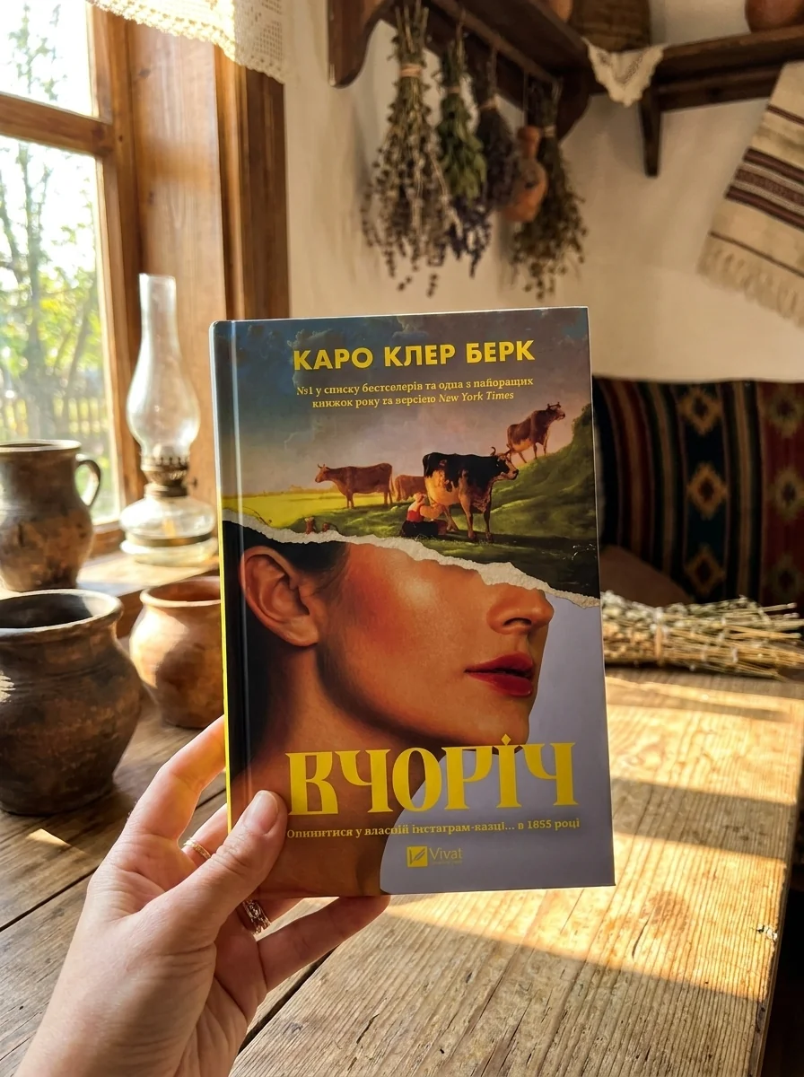 Вчоріч — Каро Клер Берк, обкладинка