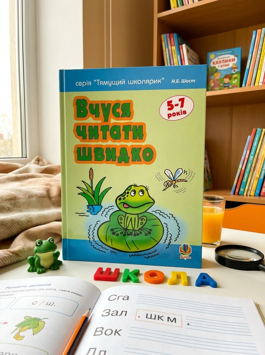 Вчуся читати швидко. 5-7 років — Вивчення мов