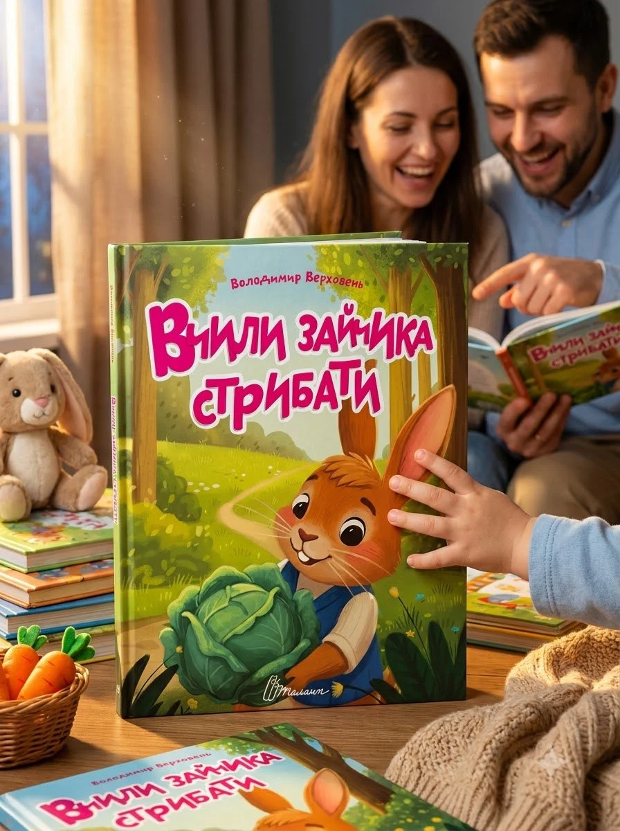 Вчили зайчика стрибати — Володимир Верховень, обкладинка