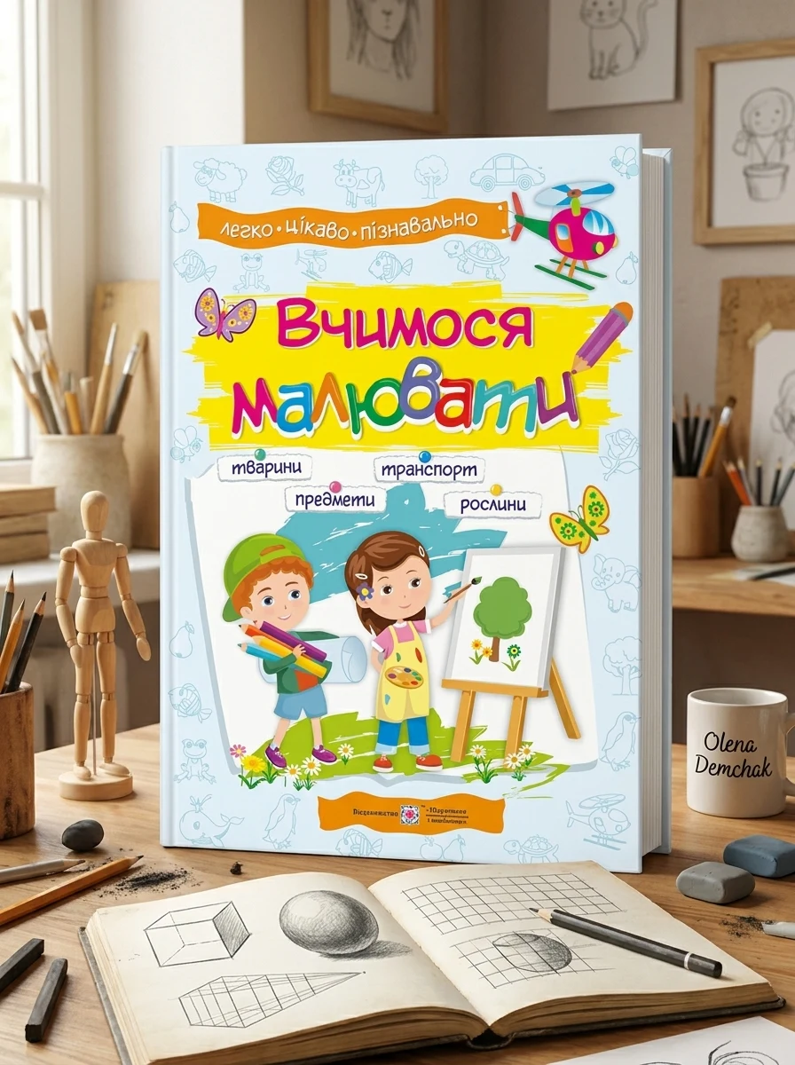 Вчимося малювати. Посібник основ малювання