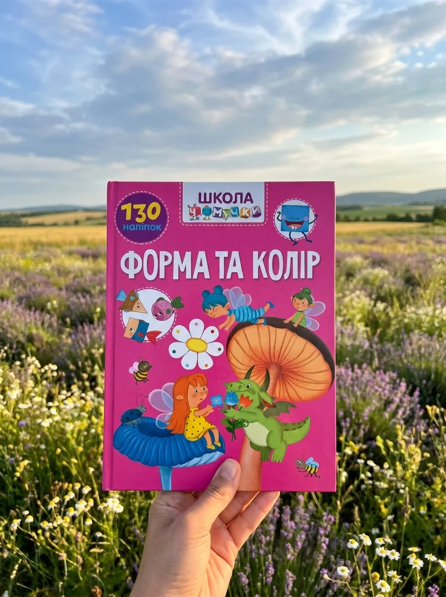 Вчимося на відмінно. Форма та колір — Дитяча література