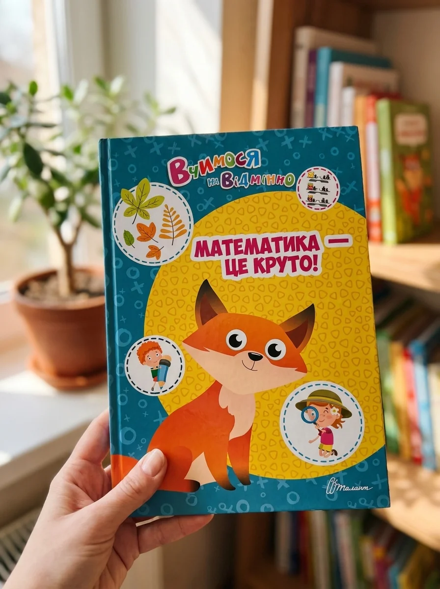 Вчимося на відмінно. Математика - це круто! — Дитяча література