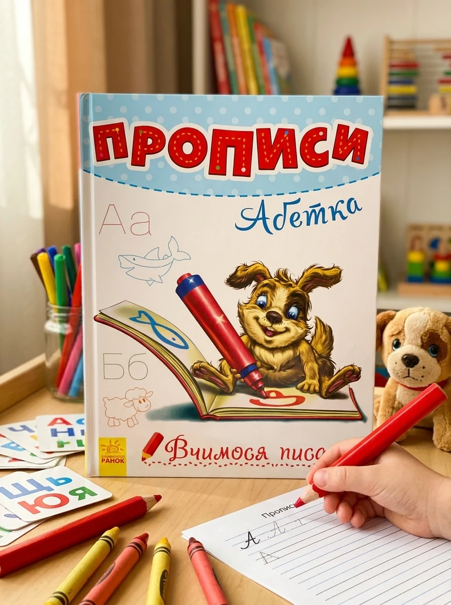 Вчимося писати. Прописи. Абетка — Вивчення мов
