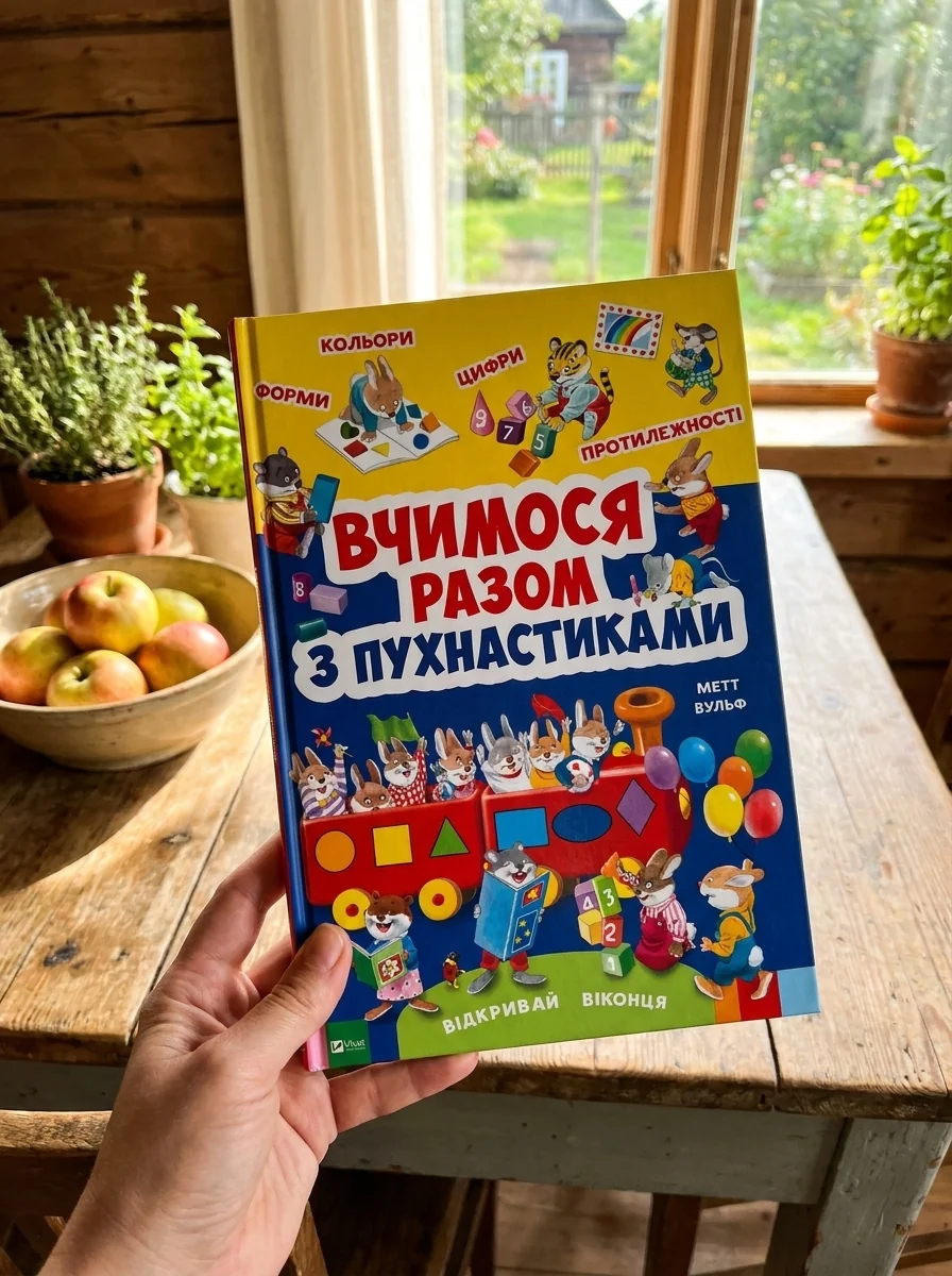 Вчимося разом з пухнастиками, обкладинка