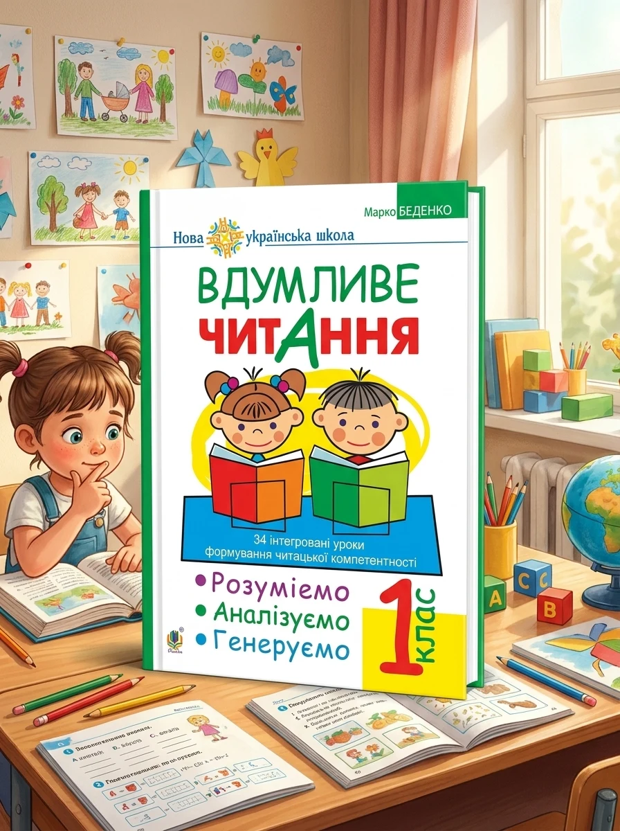 Вдумливе читання. 1 клас. Розуміємо, аналізуємо, генеруємо — фото 2