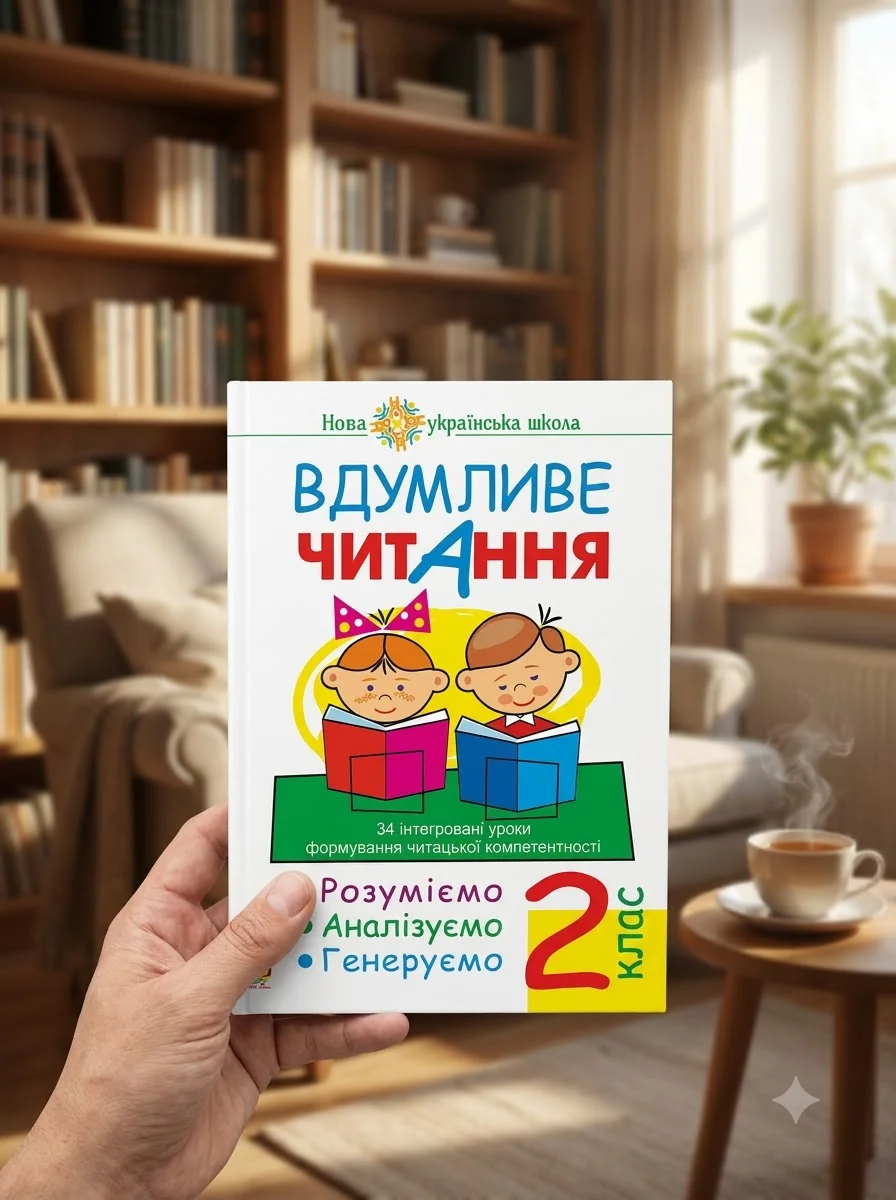 Вдумливе читання. 2 клас. 34 інтегровані уроки формування читацької компетентності. Розуміємо, аналізуємо, генеруємо — Вивчення мов