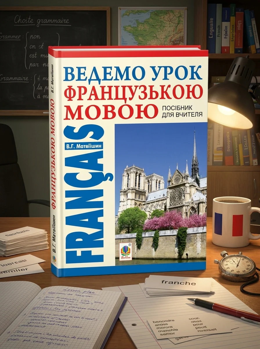 Ведемо урок французькою мовою. Посібник для вчителя — Вивчення мов