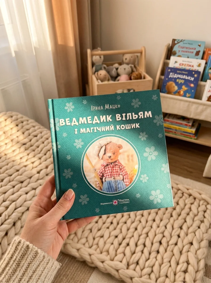 Ведмедик Вільям і Магічний Кошик — Дитяча література