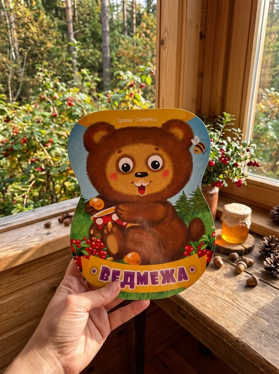 Ведмежа — Розвивальні книги