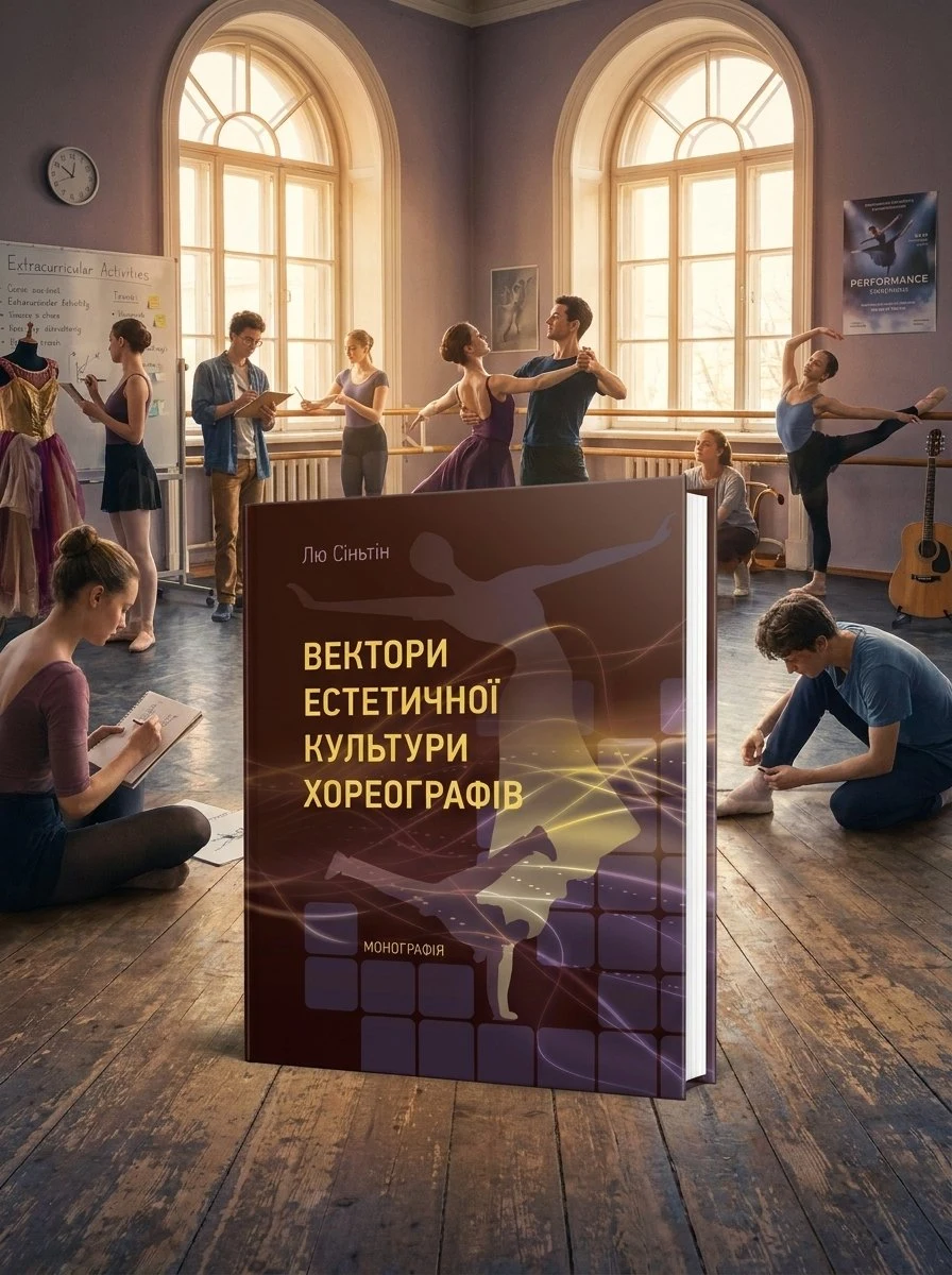 Вектори естетичної культури хореографів — Лю Сіньтін, обкладинка