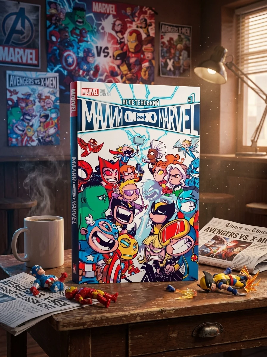 Велетенський Малий Marvel. Месники проти Людей Ікс. Випуск 1 — Комікси та манґи