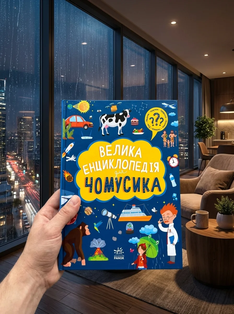 Велика енциклопедія для чомусика — Дитячі енциклопедії