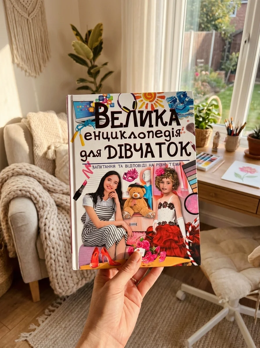 Велика енциклопедія для дівчаток. Запитання та відповіді на різні теми