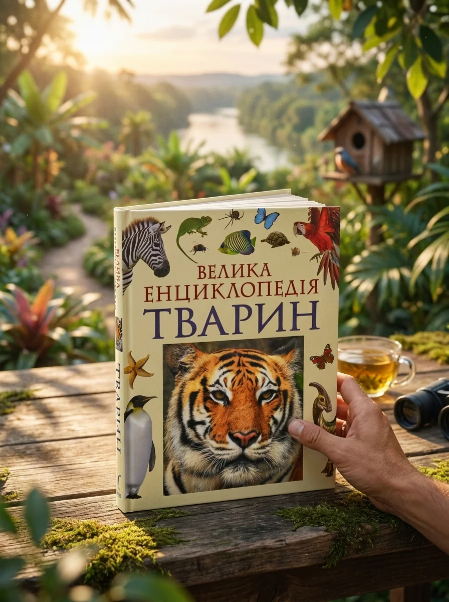 Велика енциклопедія тварин (Перо)