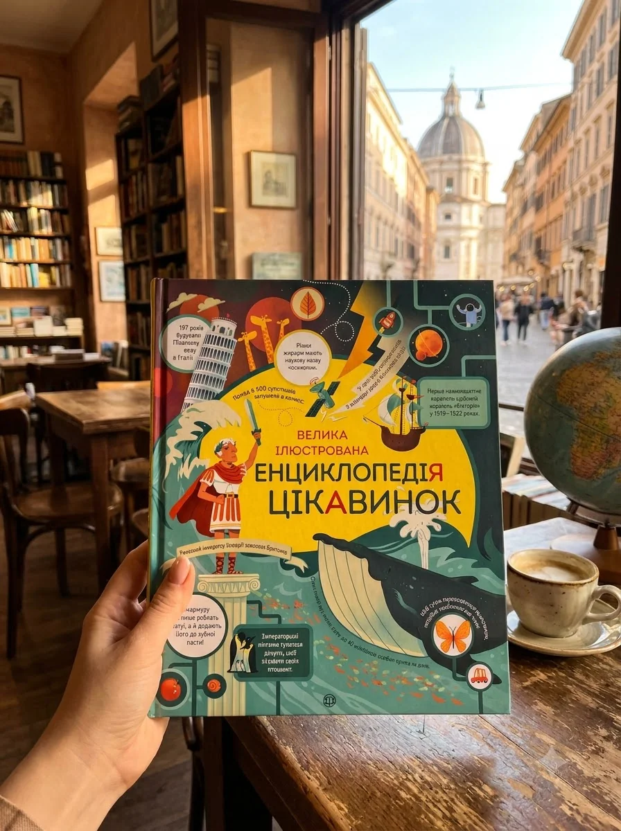 Велика ілюстрована енциклопедія цікавинок — Маклейн Дж., обкладинка