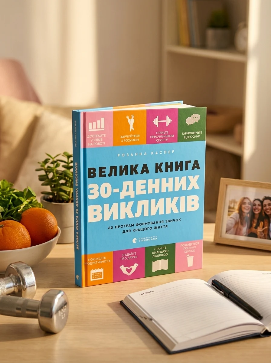 Велика книга 30-денних викликів. 60 програм формування звичок для кращого життя — Здоров'я та краса. Секс
