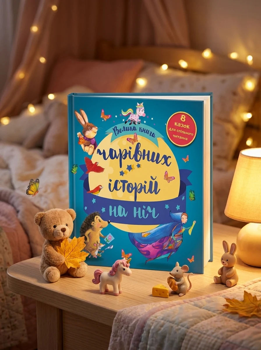 Велика книга чарівних історій на ніч — Дитячі книги