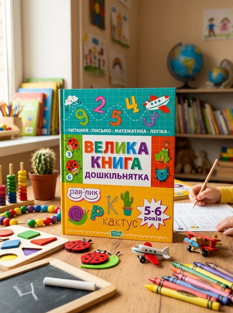 Велика книга дошкільнятка. 5-6 років — фото 2