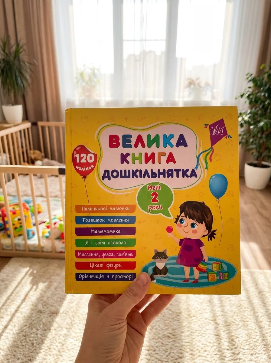 Велика книга дошкільнятка. Мені 2 роки — фото 2