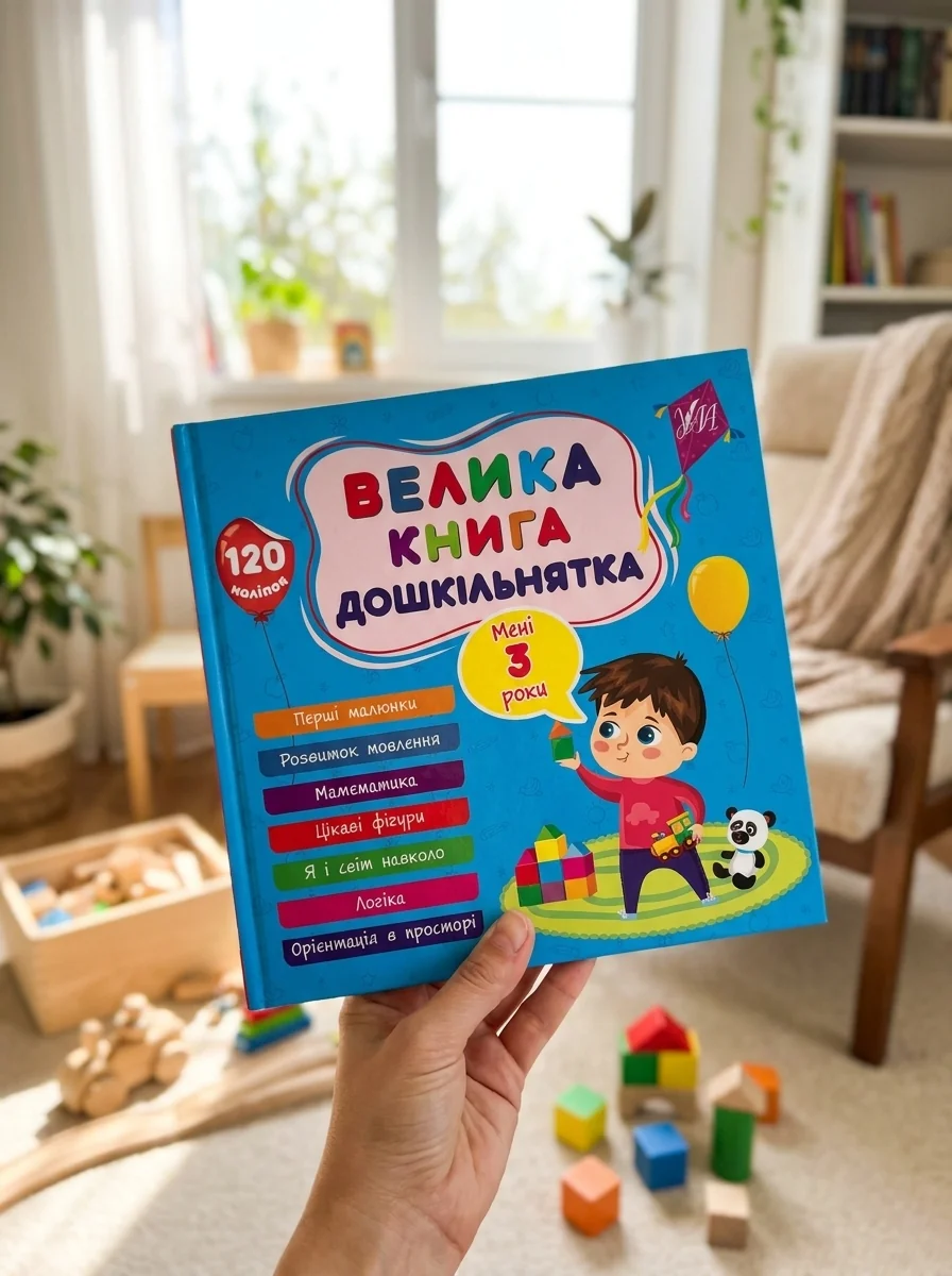 Велика книга дошкільнятка. Мені 3 роки — фото 2