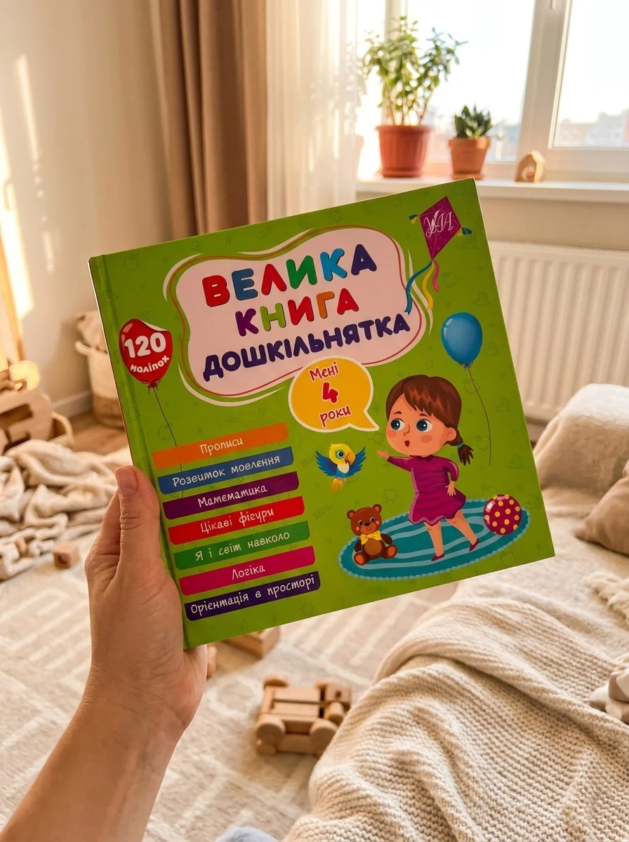 Велика книга дошкільнятка. Мені 4 роки — фото 2