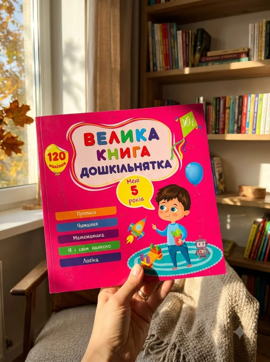 Велика книга дошкільнятка. Мені 5 років — фото 2